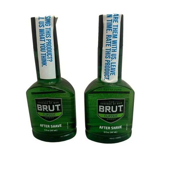 Brut Classic After Shave 5 Fluid Ounces Scented Classic Two Bottles Sealed New - Picture 1 of 7
